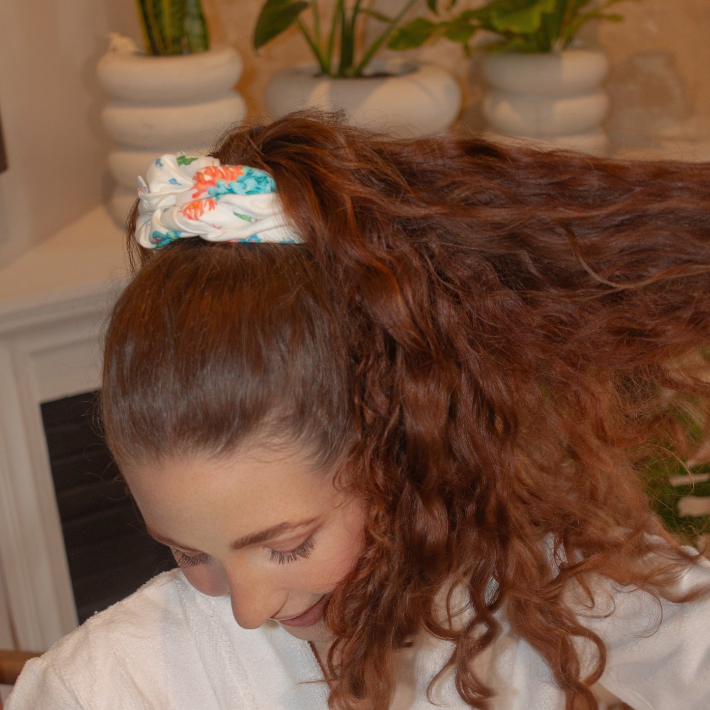 Scrunchie extra absorbente